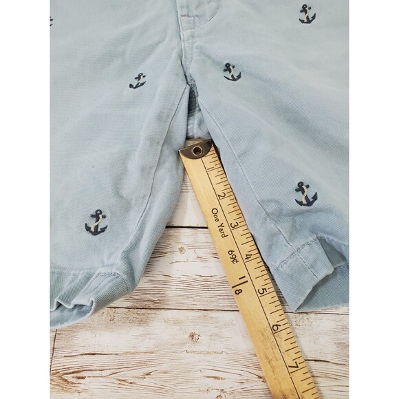 Polo Ralph Lauren Coastal Nautical Embroidered Nautical Anchor Shorts Sz 36 - Picture 5 of 8
